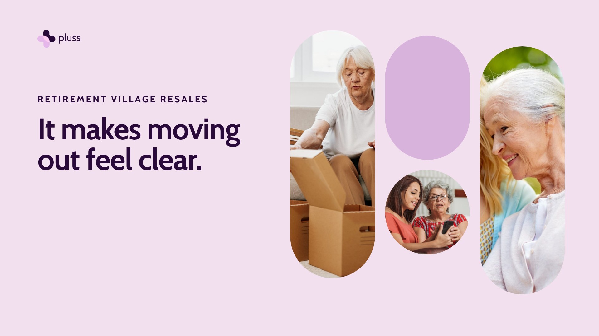 Pluss resales for retirement villages, 2 minute tour